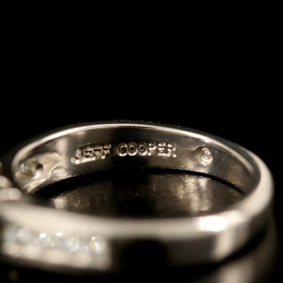 Platinum 1.12 CTW Diamond Ring - Picture 2 of 9